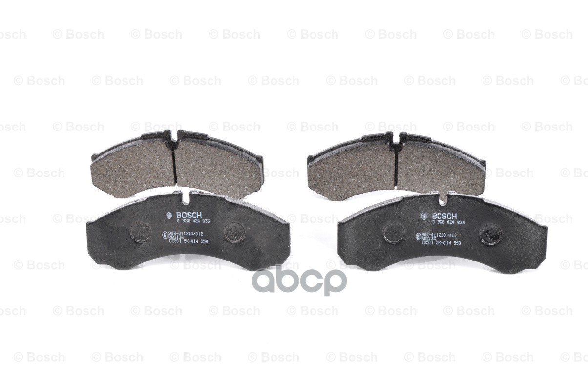 Колодки Торм Передн Iveco Daily  Renault Mascott Bosch арт. 0986424833