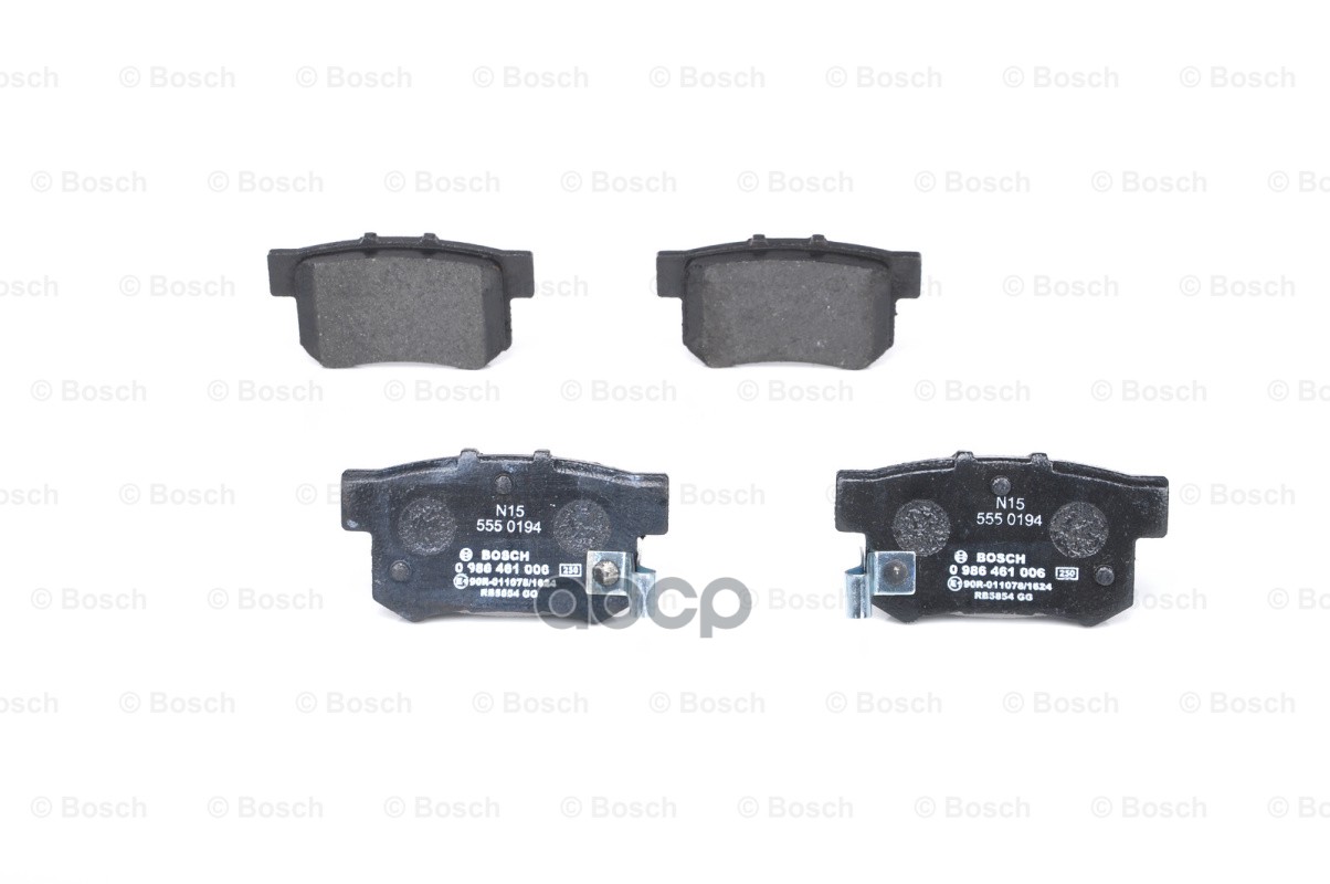 Колодки Тормозные Задние Bosch 0 986 461 006 Bosch арт. 0 986 461 006