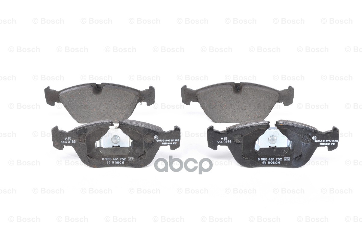 Колодки Тормозные Дисковые | Перед | Bosch арт. 0986461752