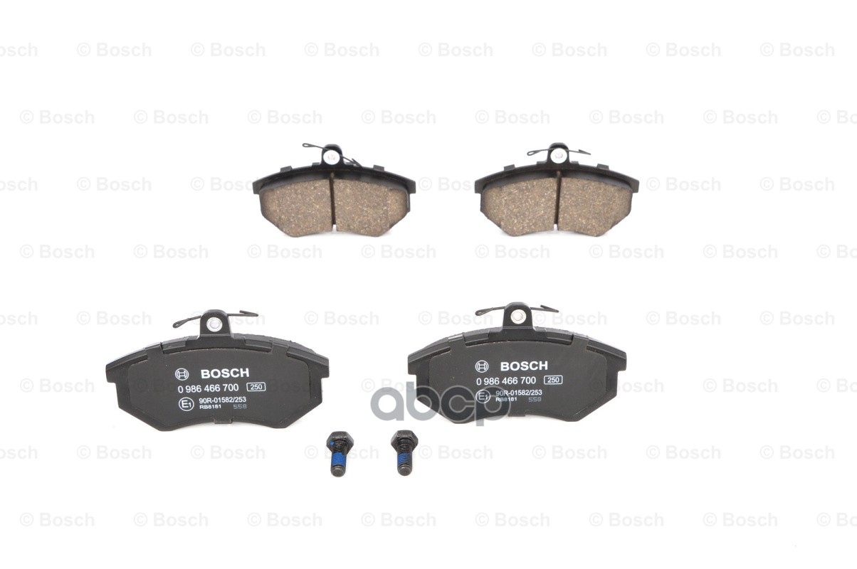 Колодки Тормозные Дисковые | Перед | Bosch арт. 0986466700