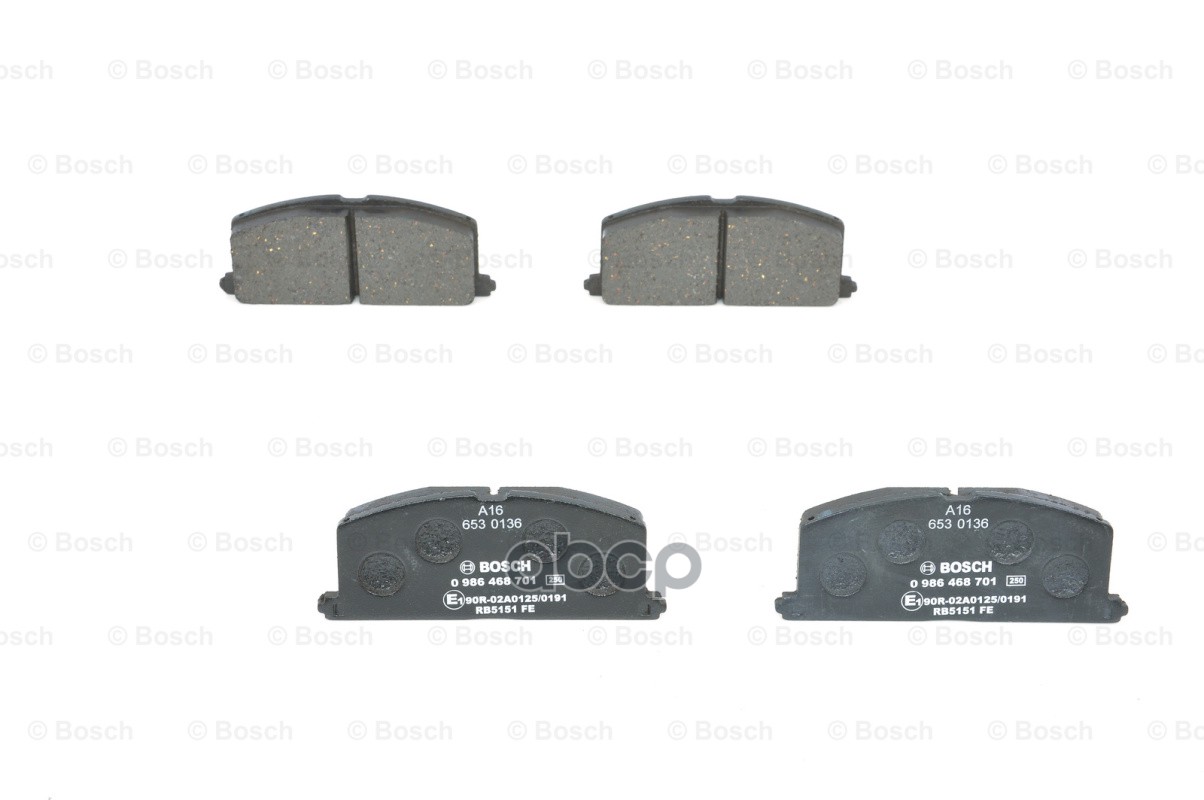 Колодки Тормозные Дисковые | Перед | Bosch арт. 0986468701