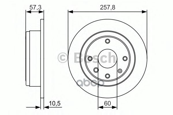 Диск Тормозной Bosch арт. 0986479985