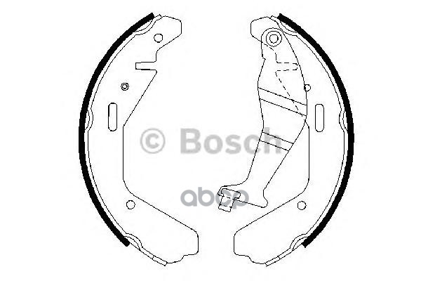 Барабанные Колодки Bosch арт. 0986487707
