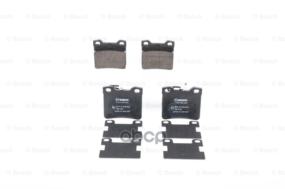 Колодки Тормозные Дисковые | Зад | Bosch арт. 0986494055