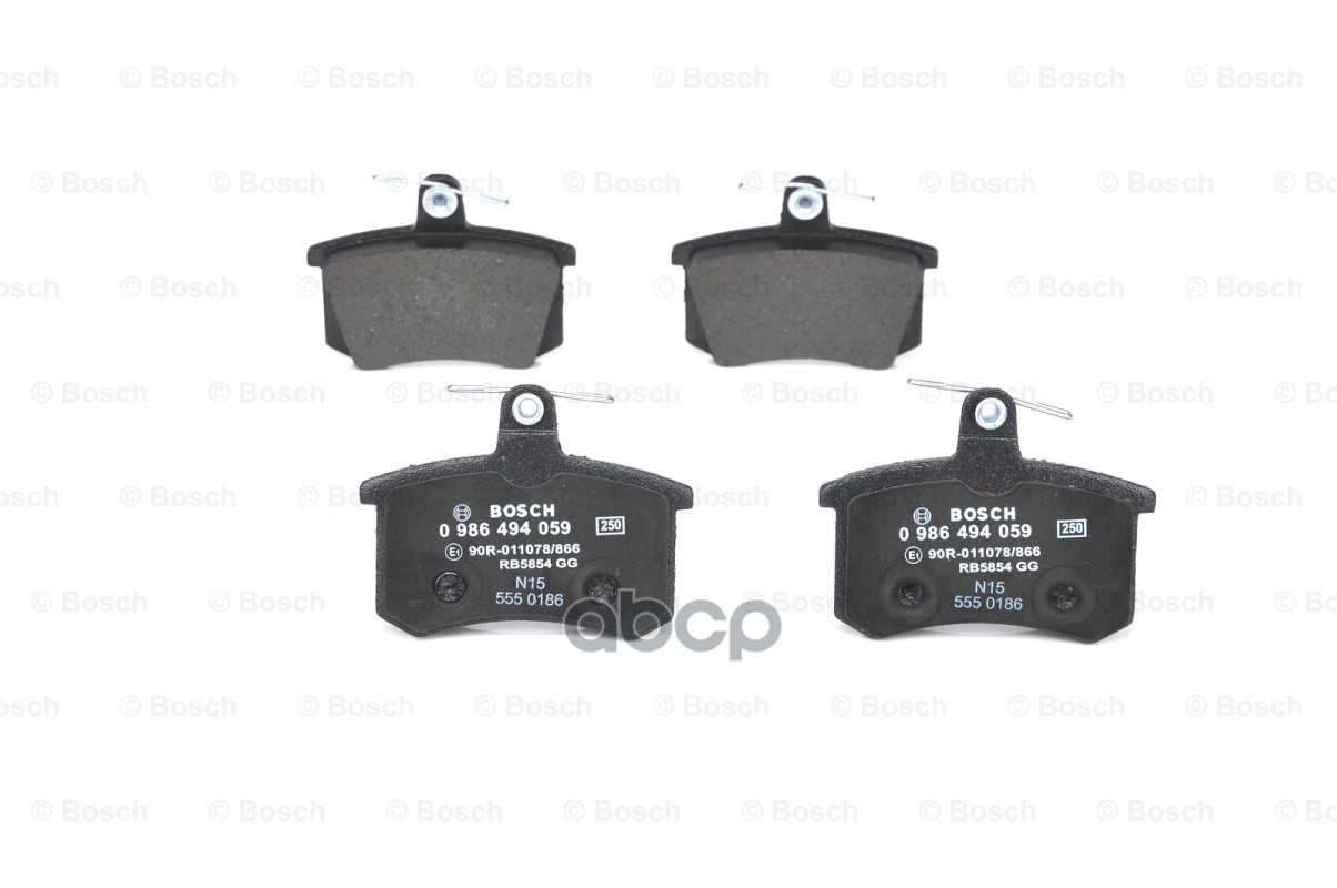Колодки тормозные дисковые Bosch арт. 0986494059