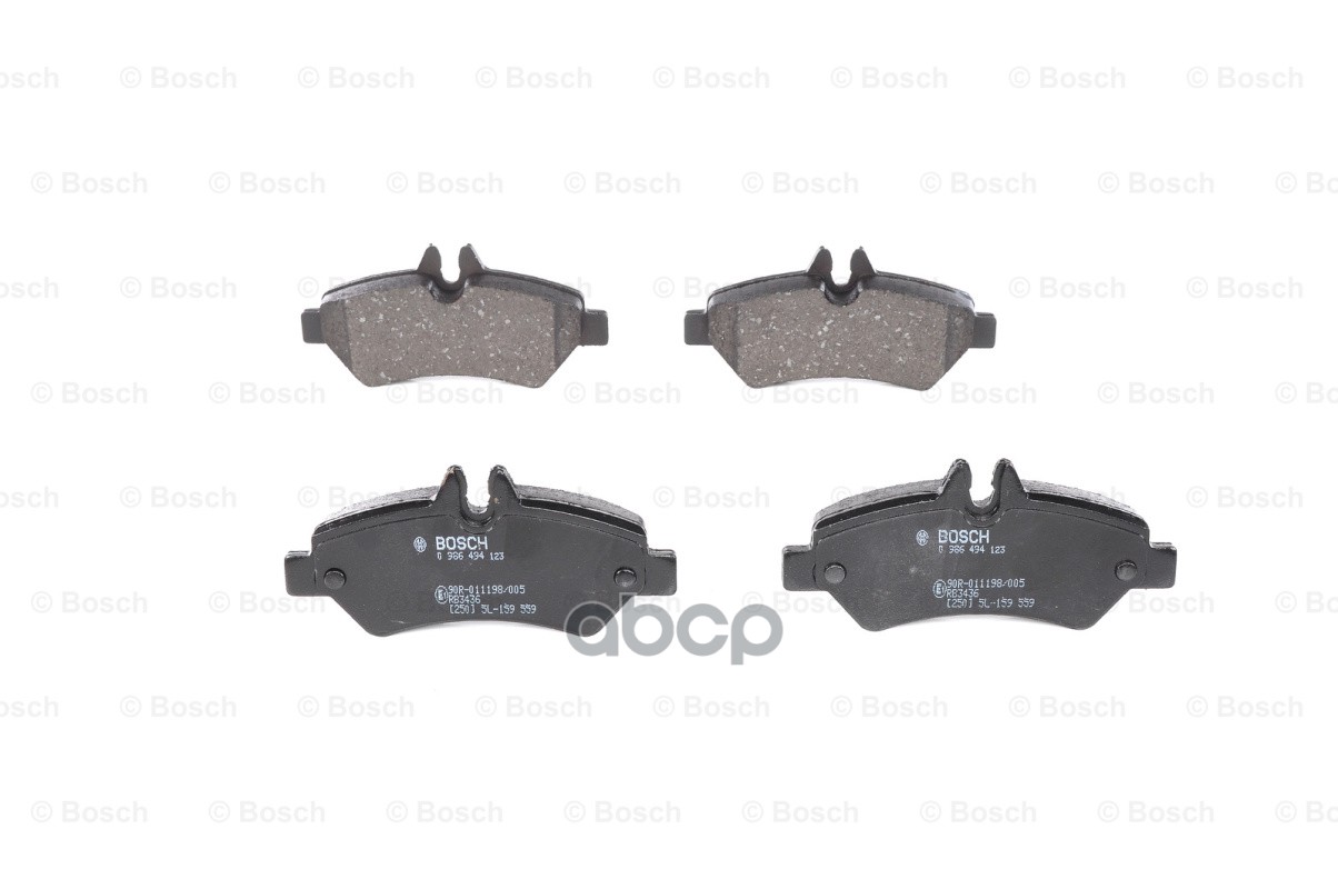 Колодки Тормозные Дисковые | Перед | Bosch арт. 0986494123