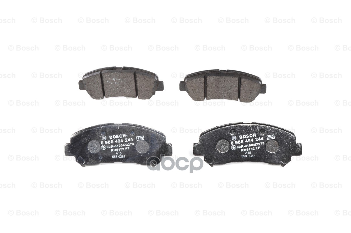Колодки Тормозные Дисковые | Перед | Bosch арт. 0986494244