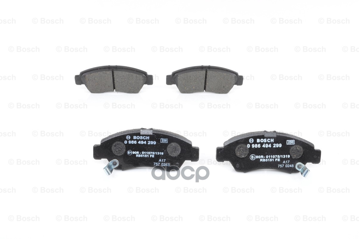 Колодки Тормозные Дисковые | Перед | Bosch арт. 0986494299