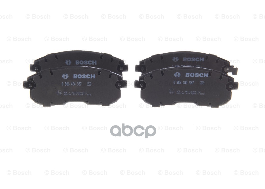 Колодки Тормозные Дисковые | Перед | Bosch арт. 0986494337