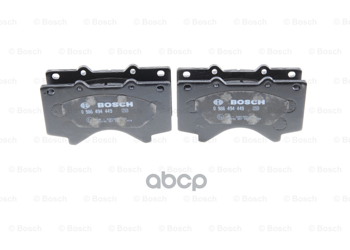 Колодки тормозные дисковые перед Bosch арт. 0986494449