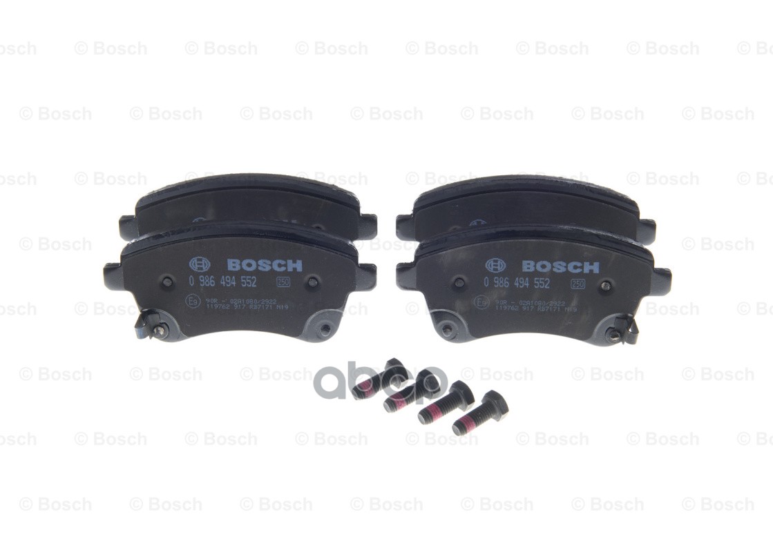 Колодки Тормозные Дисковые | Перед | Bosch арт. 0986494552