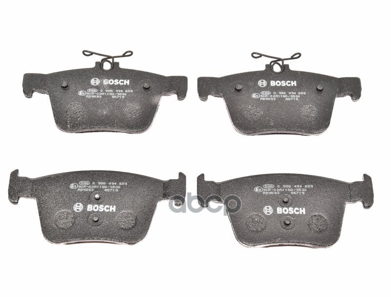 Колодки тормозные дисковые 0986494659 Bosch арт. 0986494659