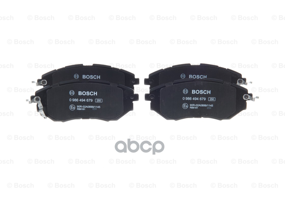 Колодки тормозные дисковые Bosch арт. 0986494679