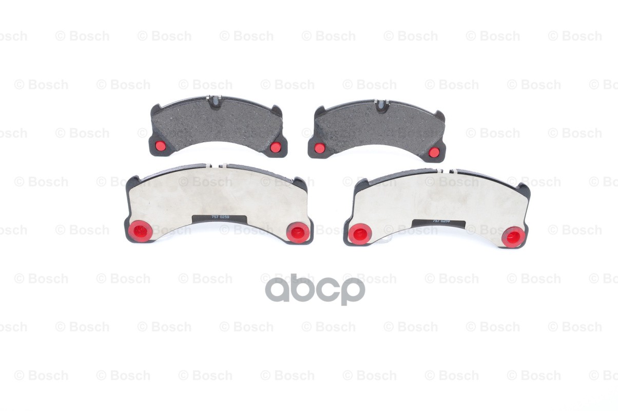 Колодки Тормозные Porsche Cayenne 07-08/Vw Touareg 03-10 Передние Lowmetallic Bosch 0986494757 Bosch арт. 0986494757