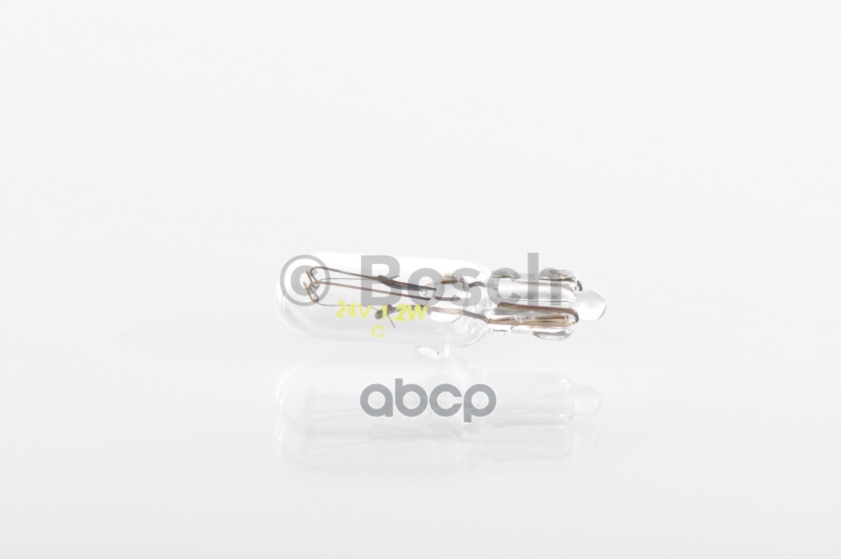 Лампа накаливания приборной панели W1.2W W2x4.6d Truck Light 24V Картон 10шт цена за 1шт Bosch арт. 1987302504