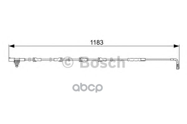 Датчик износа тормозных колодок Bosch арт. 1987473031
