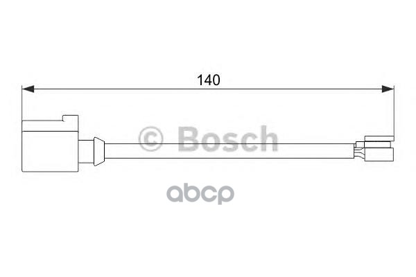Датчик износа тормозной колодки 1987474566 Bosch арт. 1987474566