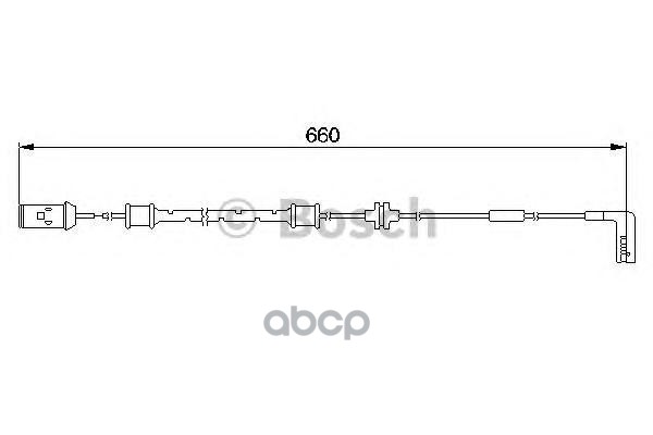 Датчик Износа Тормозных Колодок Bosch арт. 1987474936