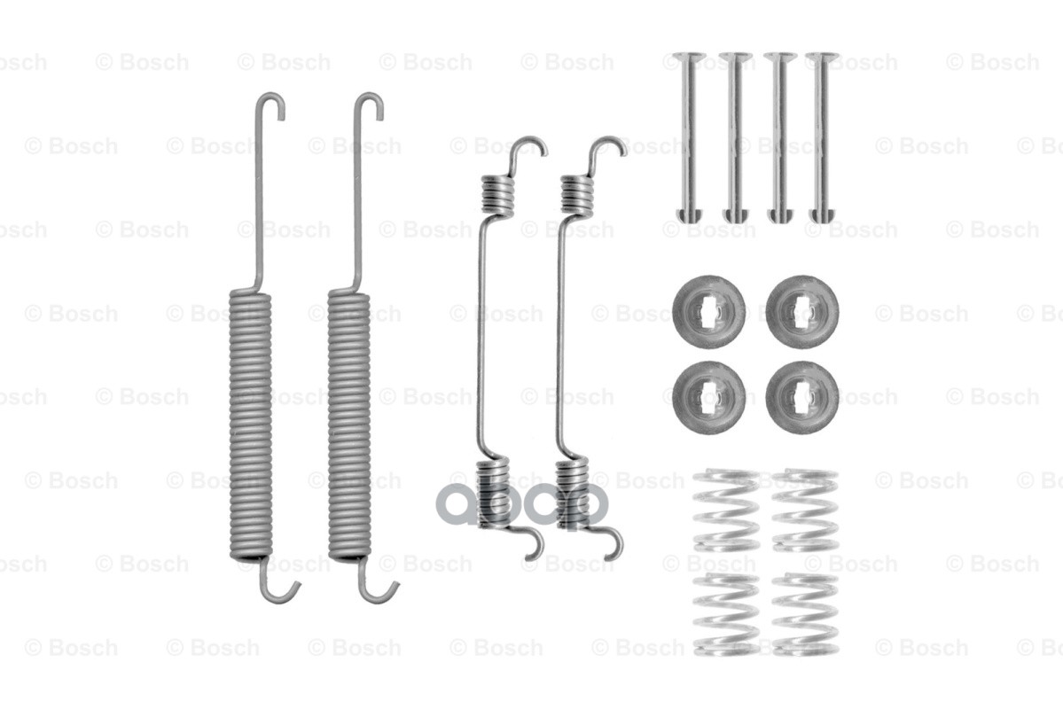 Комплект Монтажный Барабанных Тормозных Колодок | Зад Прав/Лев | Bosch арт. 1987475284