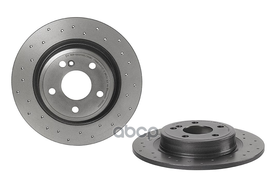 Диск Перфорированный Brembo Xtra 08.B348.4x Brembo арт. 08.B348.4X