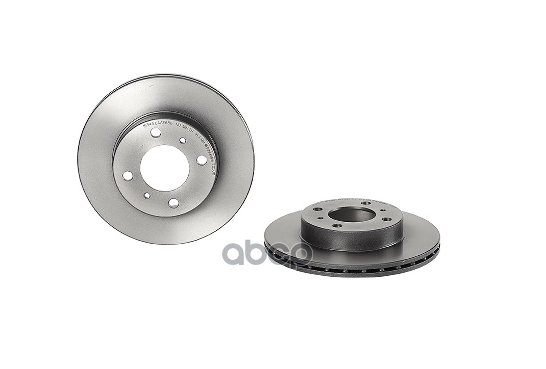 Диск тормозной передний MITSUBISHI LANCER -03 BREMBO 09.7056.11 Brembo арт. 09.7056.11