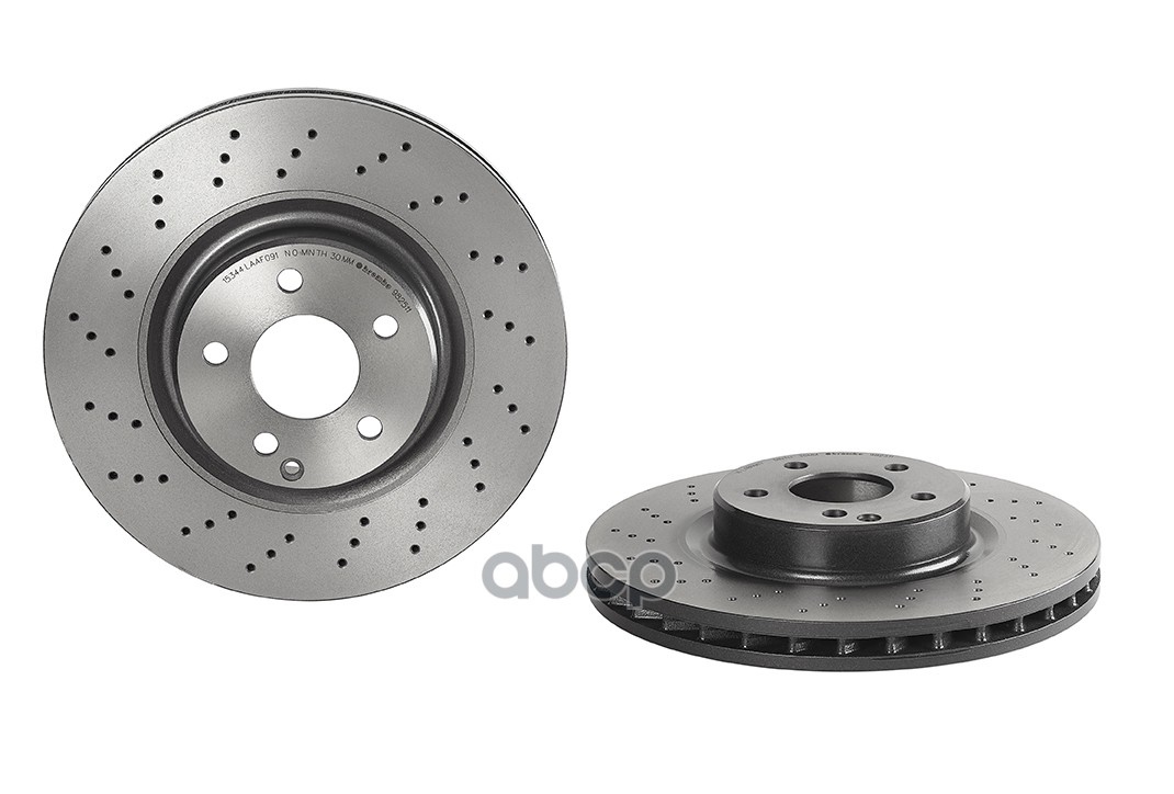 Диск тормозной передн. с УФ покрытием MERCEDES-BENZ (BBDC) E-CLASS (W211) 11/05-> / MERCEDES-BENZ E- Brembo арт. 09.9825.11