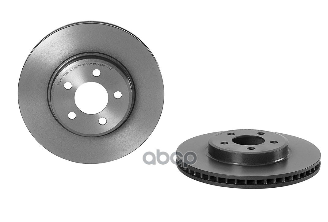 Диск тормозной передний CHRYSLER 300C 04-> /Vent D=320mm BREMBO 09.A402.11 Brembo арт. 09.A402.11