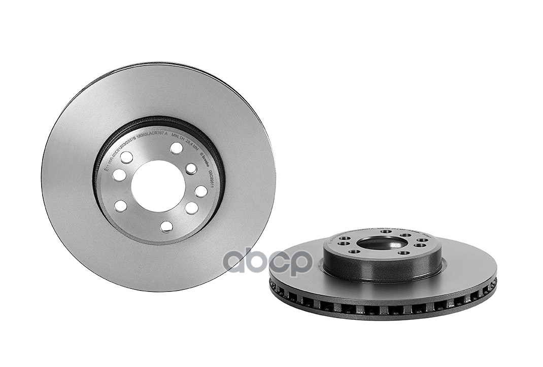 Диск тормозной (Спереди) BMW X3 03-10 / X5 99-06 Brembo арт. 09.C896.11