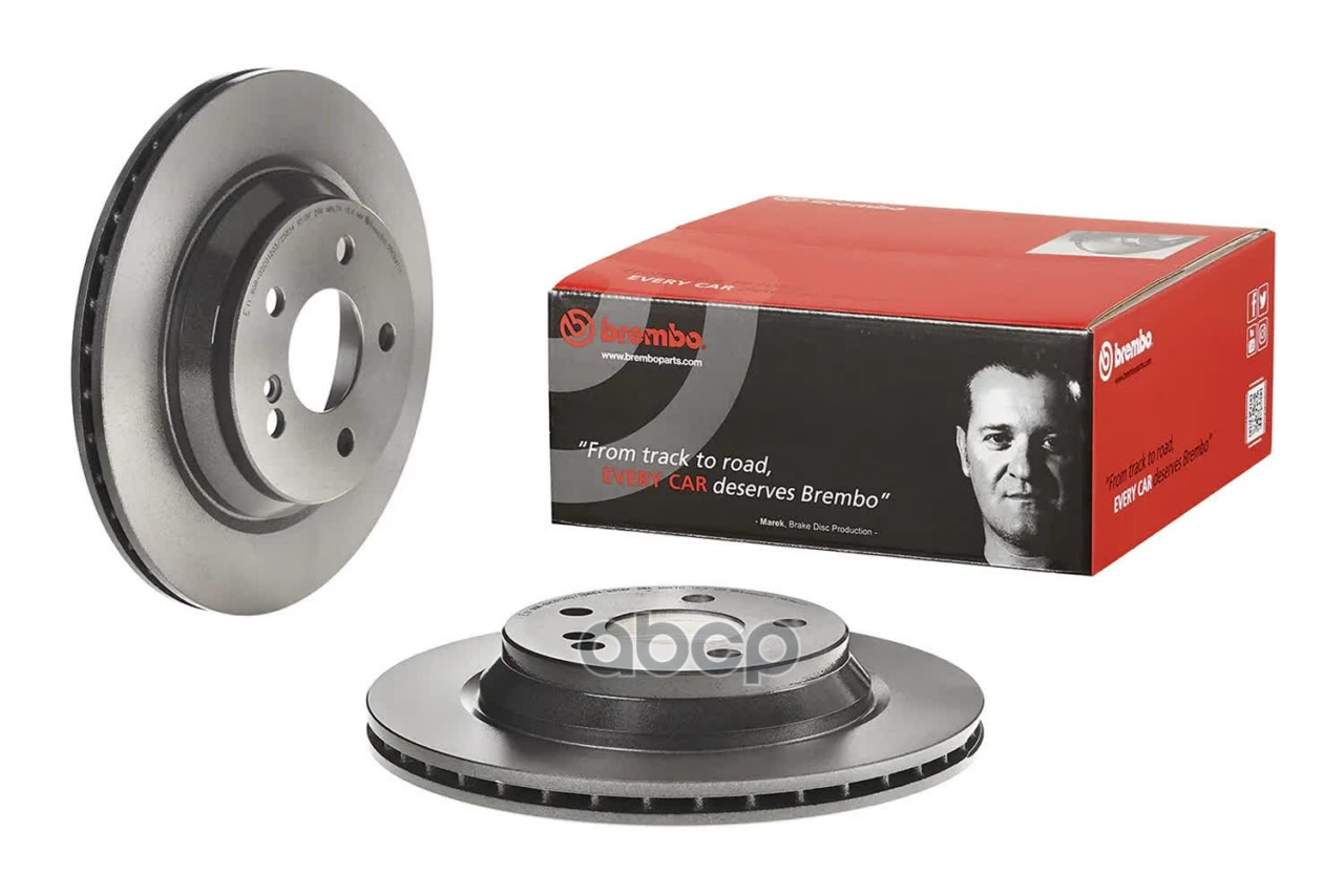 Диск тормозной задн. с УФ покрытием MERCEDES-BENZ S-CLASS (W221) 09/05-12/13 / MERCEDES-BENZ SL (R23 Brembo арт. 09.c941.11