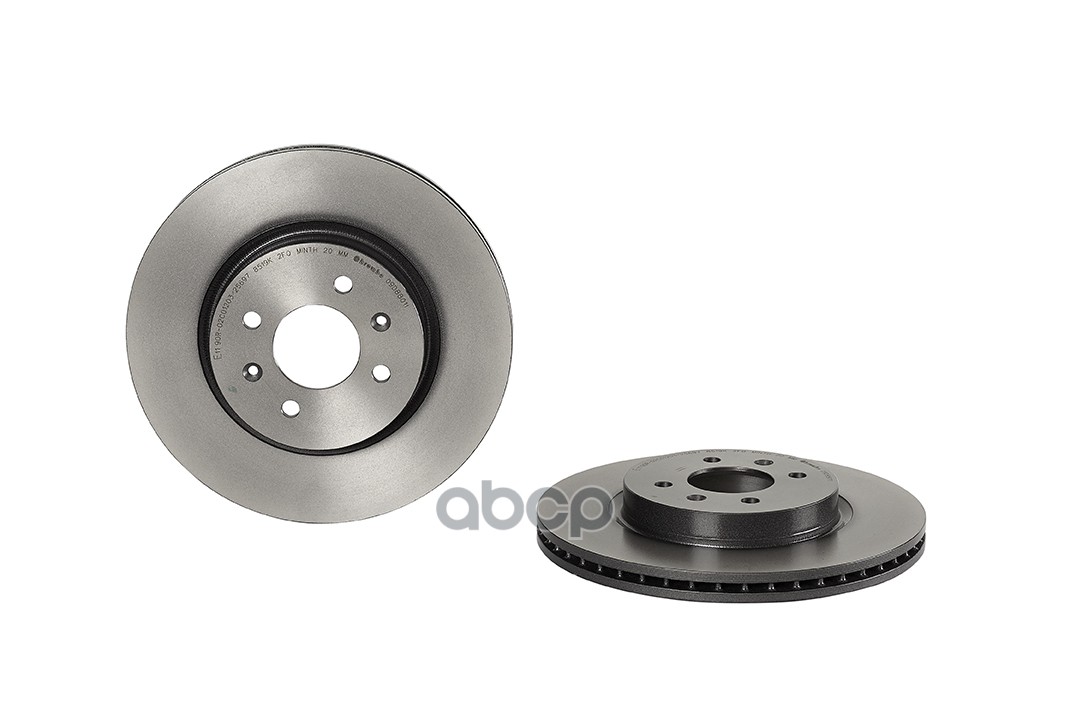 Диск Тормозной Uv Coated | Перед | Brembo арт. 09D88011