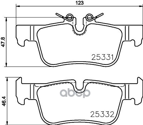 Колодки тормозные P06094 Brembo арт. P06094