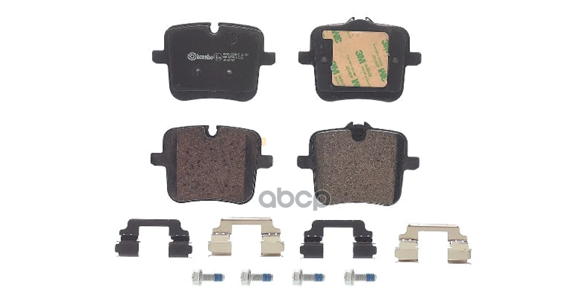 Колодки Тормозные Дисковые P06109 Brembo арт. P06109