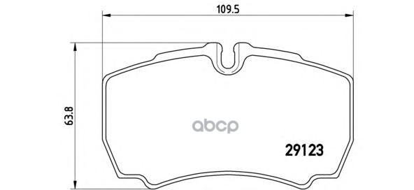 Колодки Тормозные Дисковые Задн Transit Box, Transit Bus, Transit Flatbed / Chassis, Transit Tourneo, Transit Box (Vm), Trans...
