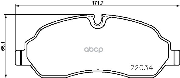 Колодки тормозные P24171 Brembo арт. P24171