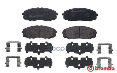 Колодки тормозные дисковые передн. KIA CARNIVAL / GRAND CARNIVAL III (VQ) 09/05-> / KIA SEDONA (YP) Brembo арт. p30095