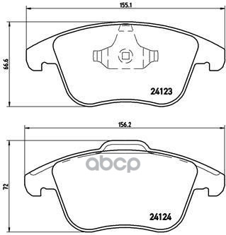 Колодки Тормозные Дисковые Передние Land Rover (Chery) Range Rover Evoque 02/15-> / Land Rover Discovery Sport (L550) 09/14->...
