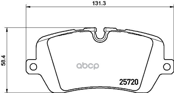 Колодки тормозные дисковые Brembo арт. P44021