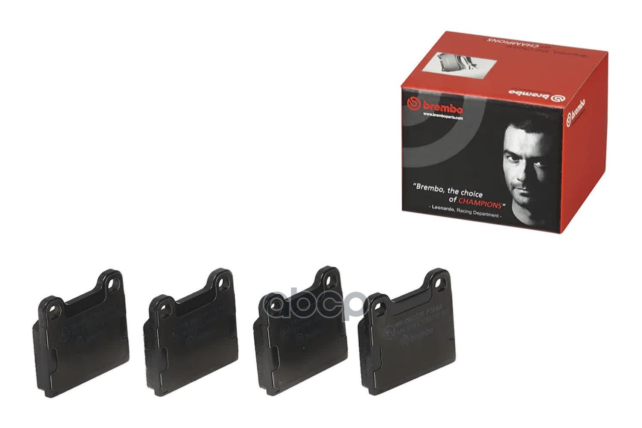 Колодки тормозные дисковые задн. MERCEDES-BENZ /8 (W114) 01/68-11/76 / MERCEDES-BENZ /8 (W115) 01/68 Brembo арт. p50066