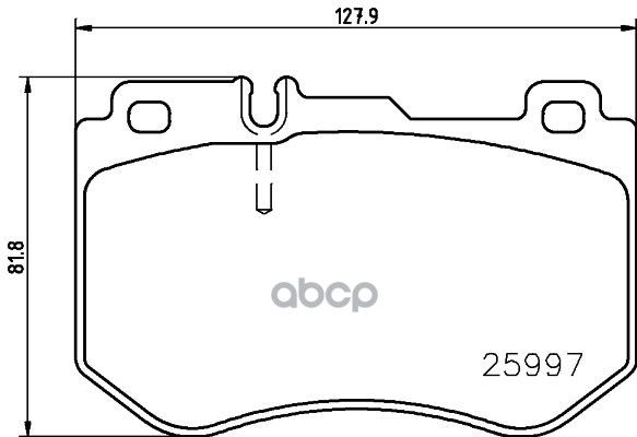 Колодки тормозные P50123 Brembo арт. P50123