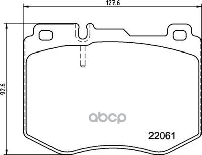 Колодки тормозные дисковые Brembo арт. P50145