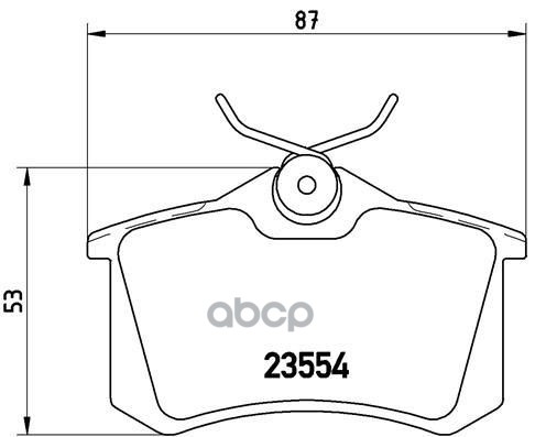 Колодки тормозные дисковые передн./задн. серии Brembo Xtra AUDI A1 (8X1  8XK) 05/10-10/18 / AUDI A1 Brembo арт. p85020x