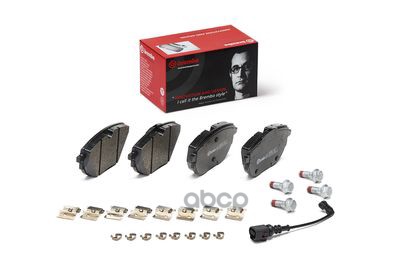 Колодки тормозные комплект P85187 Brembo арт. P85187