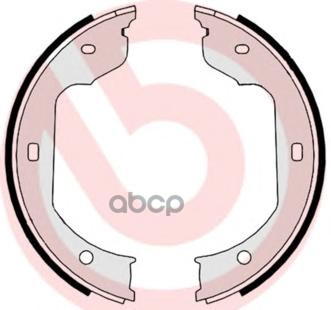 Колодки тормозные барабанные 185мм Brembo арт. S06511