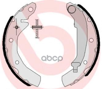 Колодки тормозные барабанные задн. DAEWOO TICO (KLY3) 02/95-12/00 Brembo арт. s15501