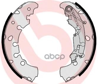 Колодки тормозные барабанные 203мм Brembo арт. S23530