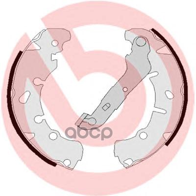 Колодки тормозные барабанные 203мм Brembo арт. S24533