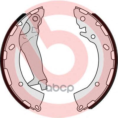 Колодки Барабанные Зад Hyundai Solaris All 11 Brembo арт. S30525