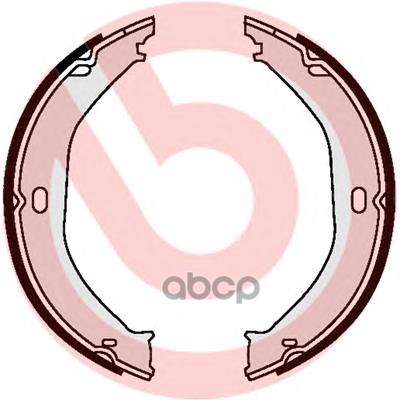 Колодки Тормозные Стояночного Тормоза Brembo арт. S37505