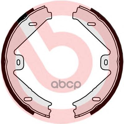 Колодки тормозные барабанные (Сзади) Mercedes-Benz C-Class 11-15 / E-Class 09-17 Brembo арт. S50525