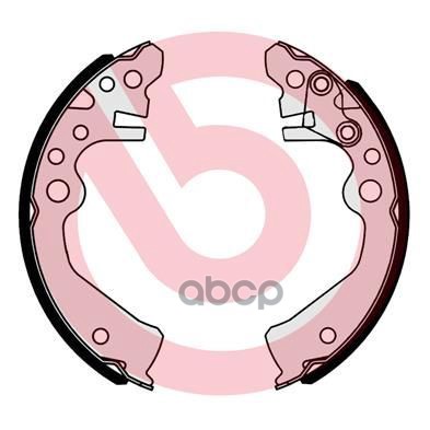 Колодки Тормозные Барабанные | Зад | Brembo арт. S56549